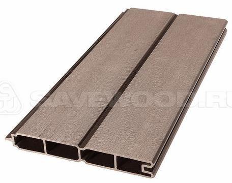 Заборный профиль из ДПК Savewood SW Agger матовый терракот купить в Абинске