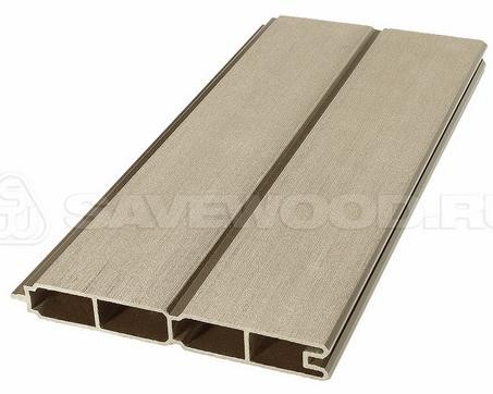Заборный профиль из ДПК Savewood SW Agger матовый тик купить в Абинске