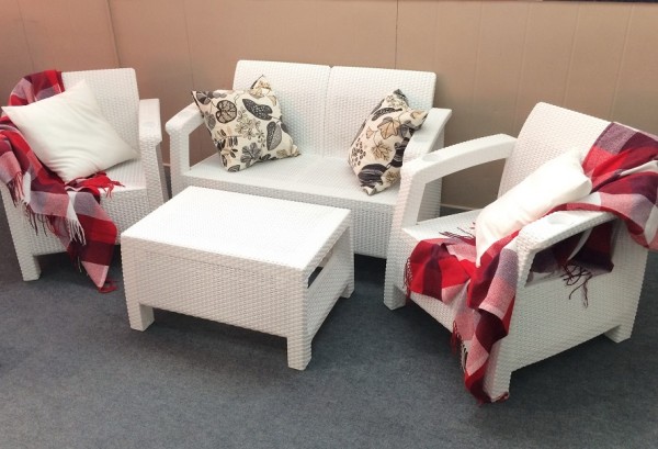 Комплект Yalta Terrace Set белый купить в Абинске