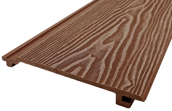 Сайдинг Darvolex 185x19x3000мм, 3D тиснение Коричневый купить в Абинске