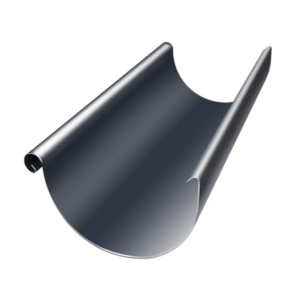 Водосток Grand Line 125x90 – Желоб 3м RAL 7024 купить в Абинске