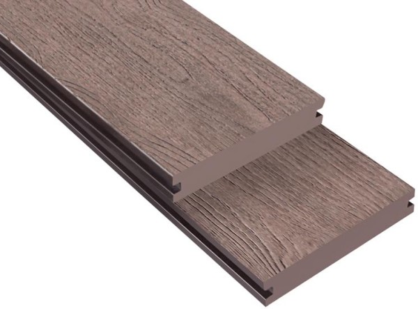 Террасная доска ДПК Outdoor 3D полнотелая NEVADA/CALIFORNIA BROWN коричневая микс купить в Абинске