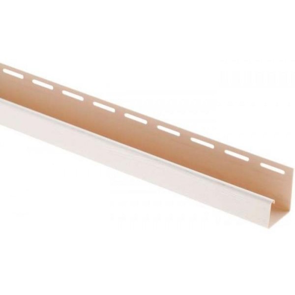 J-профиль Люкс Крашенный, T-15, ВН, Белый купить в Абинске