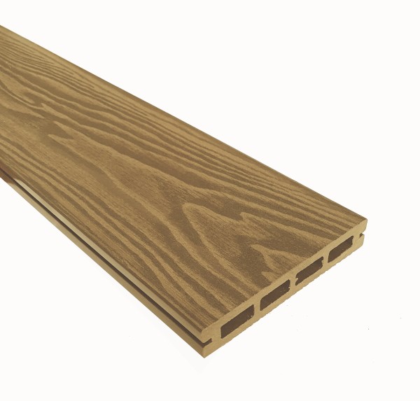 Террасная доска из ДПК Terrapol Смарт 3D Пустотелая с пазом Дуб Севилья купить в Абинске