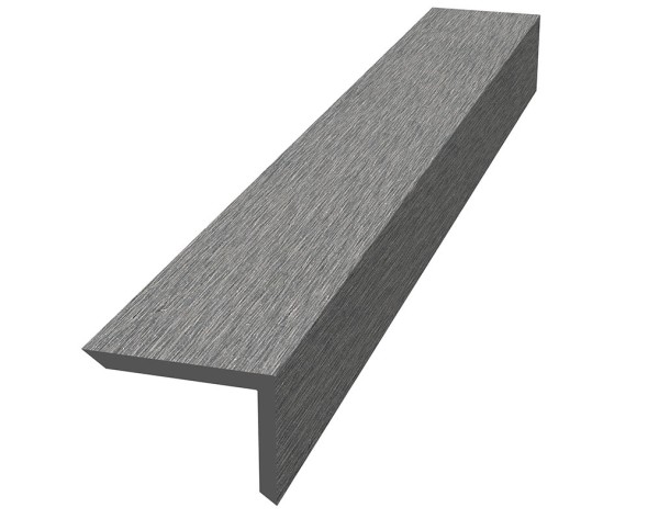 Уголок ДПК для террасной доски NauticPrime, 60x40x2900мм Тёмно-серый купить в Абинске