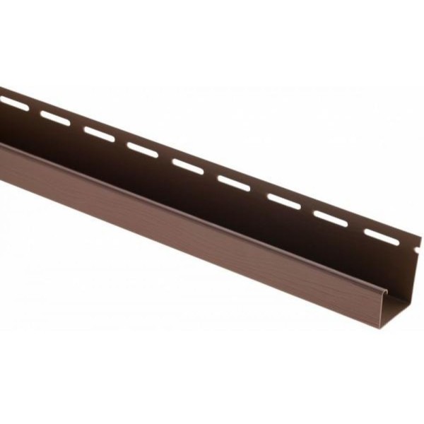J-профиль Люкс Крашенный, T-15, ВН, Тёмный Орех купить в Абинске