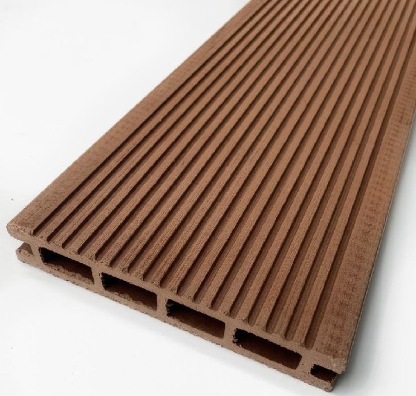Террасная доска ДПК - ДеревоПласт- Односторонняя  Коричневый купить в Абинске