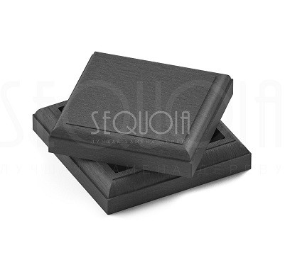 Комплект крышка/юбка для столба SEQUOIA GRAY купить в Абинске