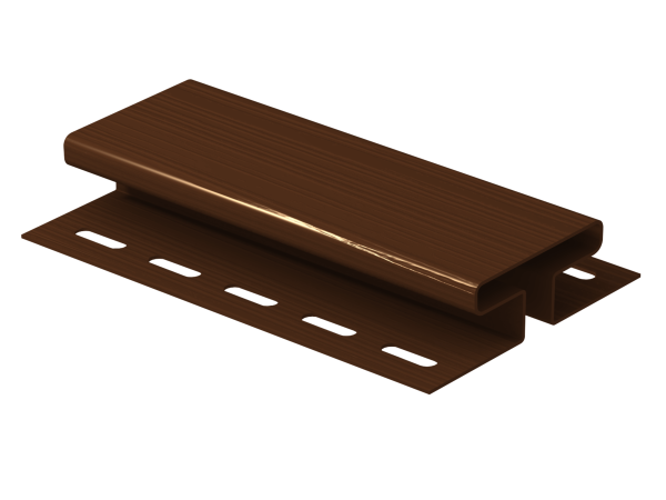 H-планка Ю-пласт Классика коричневая купить в Абинске