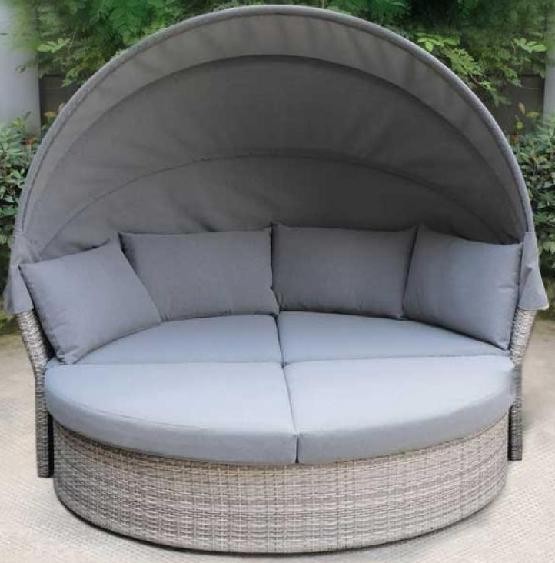 Диван-Трансформер AFINA плетеный из иск. ротанга AFM-325G Grey купить в Абинске