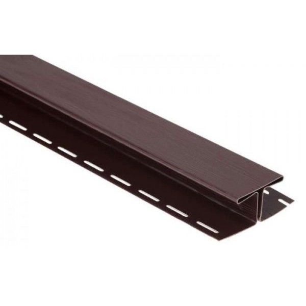Н-профиль Люкс Крашенный, T-18, ВН, Коричневый купить в Абинске