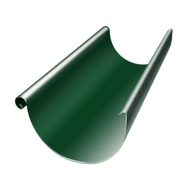 Водосток Grand Line 125x90 – Желоб 3м RAL 6005 купить в Абинске