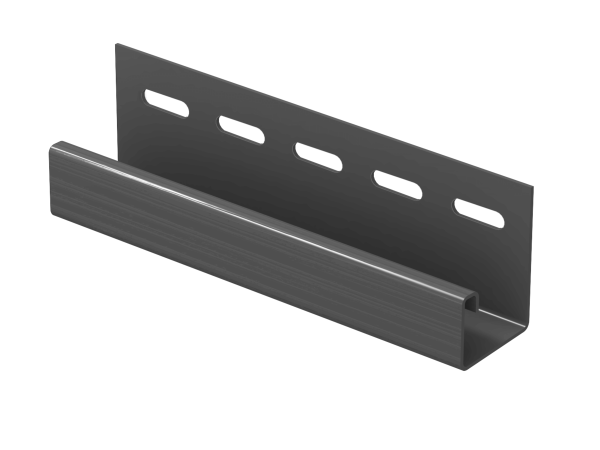 J-планка Ю-пласт Классика графитовая купить в Абинске