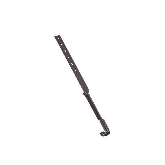 Водосток Aquasistem, система 150/100 - Поддержка желоба RR 32 Тёмно-Коричневый купить в Абинске