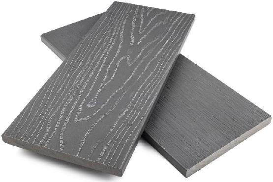 Заборная доска ДПК полнотелая NanoWood Серый купить в Абинске
