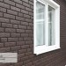 Фасадная панель Ю-Пласт Стоун Хаус Кирпич Коричневый купить в Абинске