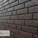 Фасадная панель Ю-Пласт Стоун Хаус Кирпич Коричневый купить в Абинске
