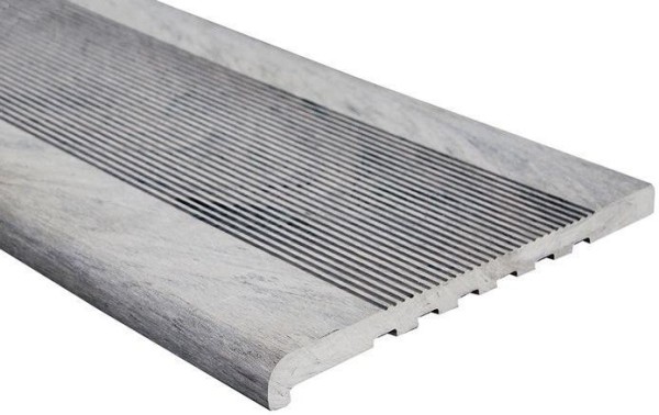 Ступень ДПК Outdoor Havana/Вельвет полнотелая серая  микс купить в Абинске