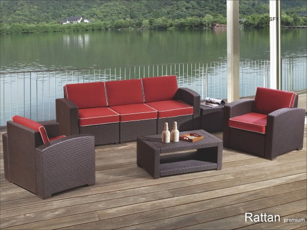 Уличные диваны и кресла коллекции Rattan Premium 5  купить в Абинске