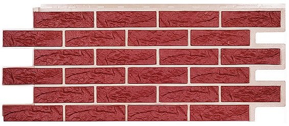 Фасадная панель Техоснастка, Лондон Брик, Бордо купить в Абинске