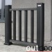 Ограждение из ДПК Outdoor Классик 3D STORM чёрный купить в Абинске