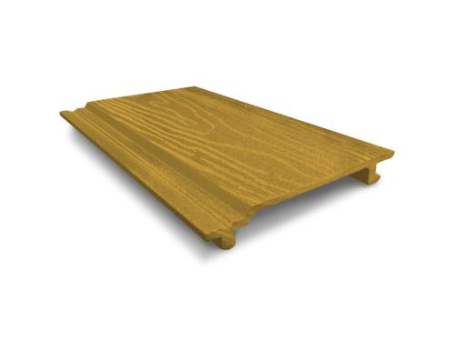 Фасадная панель  из ДПК ECODECKING Желтый купить в Абинске