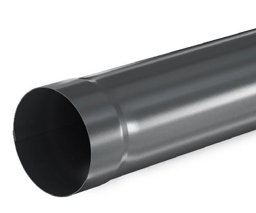 Водосток Aquasistem, система 125x90 - Труба водосточная 3.00м RAL 7024 Тёмно-серый купить в Абинске