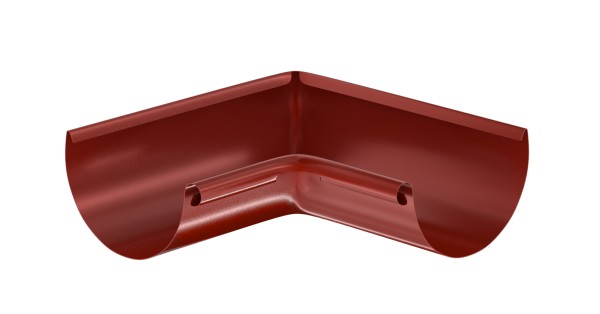 Водосток Aquasistem, система 150x100 - Угол желоба, внутренний 90° RR 29 Бургундский купить в Абинске