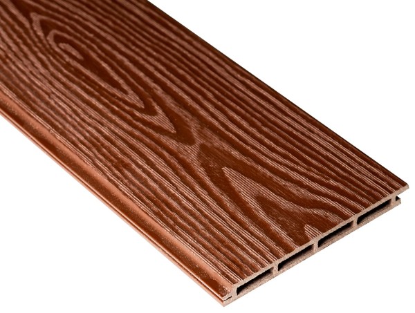 Фасадная доска из ДПК 3D Faynag - Шоколад купить в Абинске