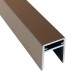 П-профиль Алюминиевый EasyDecking 35x25 Венге купить в Абинске