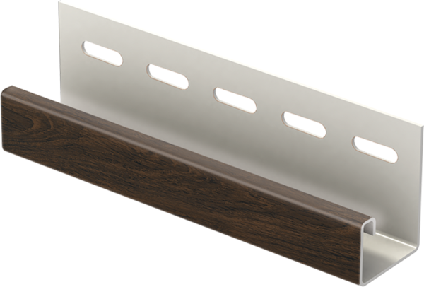 J-планка к Софиту PRO Тёмный орех купить в Абинске