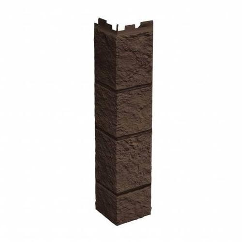 Угол наружный ТЕХНОНИКОЛЬ Оптима Песчаник Темно-коричневый купить в Абинске