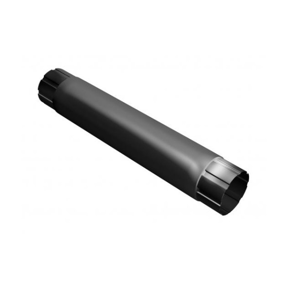 Водосток Grand Line 125x90 – Труба водосточная 1м RAL 9005 купить в Абинске