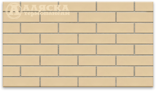 Фасадные Термопанели Аляска Krem Glatt купить в Абинске
