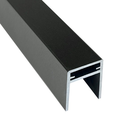 П-профиль Алюминиевый EasyDecking 35x25 Черное дерево купить в Абинске