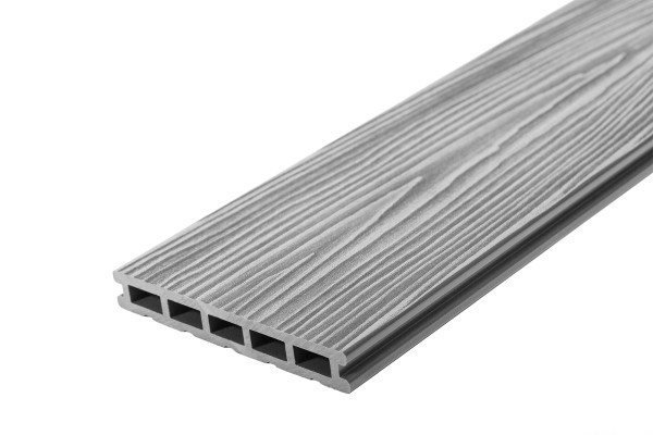 Террасная доска из ДПК RusDecking Unodeck Mogano - Серый купить в Абинске