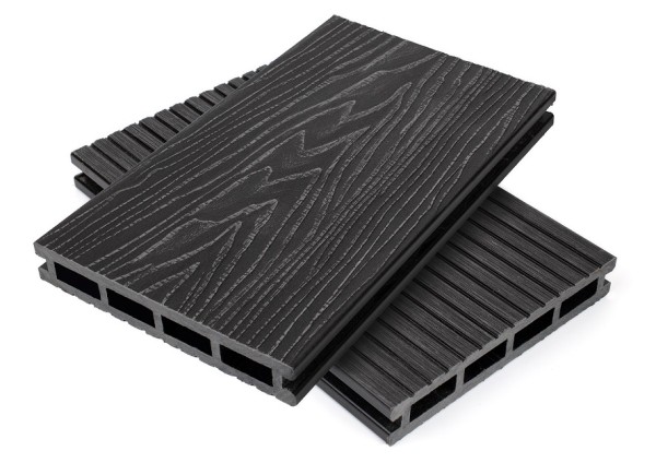 Террасная доская ДПК NanoWood Nature 3D пустотелая Графит купить в Абинске