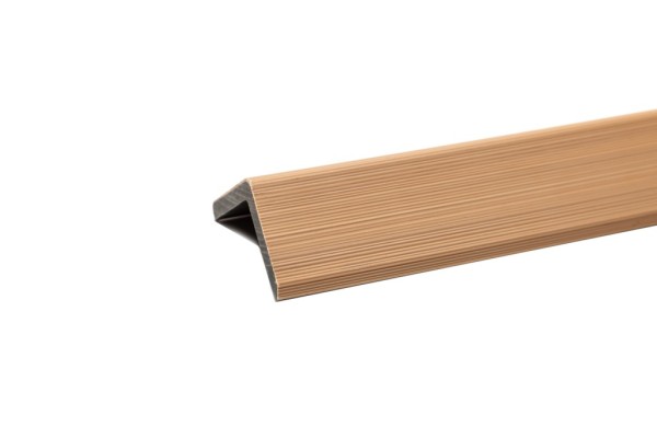 Уголок торцевой Ecodecking Скай коэкструзия 45х45х3000 Бук купить в Абинске