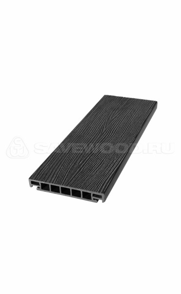 Террасная доска из ДПК SW Salix (S) (R) черный купить в Абинске